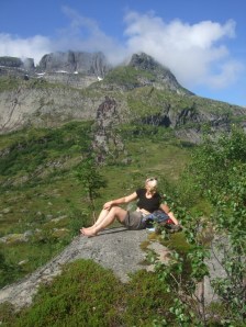 karen climbing, Lofotens