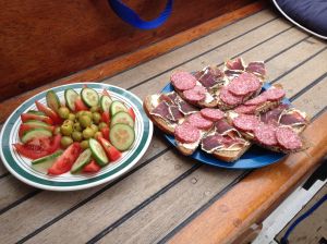 taneras lunch with johns lamb